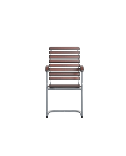 VISITOR CHAIR- OFFICE Metal visitor/waiting chair II CFV-245-6-1-66 993873