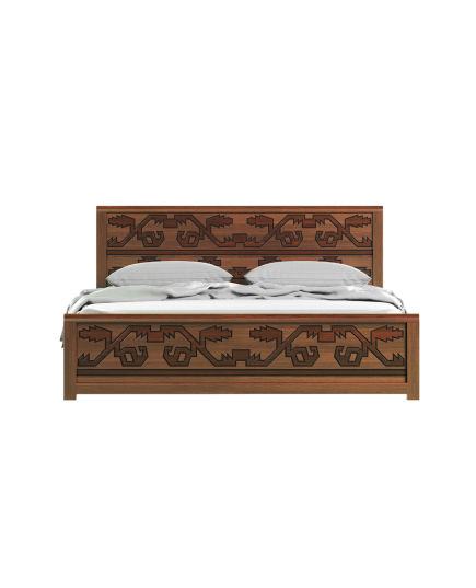 Jamdani Wooden King bed I BDH-362-3-1-20 992943