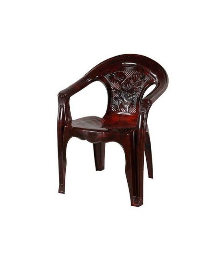 Chair Garden Net Flower Rose Wood 86150