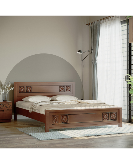 Regal Eden Wooden King Bed 992073