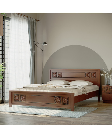 Regal Eden Wooden King Bed 992073