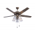 VIS ELITE CEILING FAN 51''_5 BLADE DECORATIVE