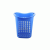 RTG LAUNDRY BASKET WITH LID BLUE 87029
