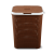 CAINO LAUNDRY BASKET SMALL EAGLE BROWN 