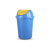 GARBAGE BIN 100L SM BLUE