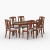 Nora Wooden Dining Chair | CFD-339-3-1-20 992811