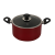 TOPPER NONSTICK GLAMOUR CASSEROLE WITH LID IB (RED) 28 CM