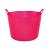 FLEXIBLE BASKET 26 LTR PINK 212C