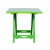 RFL  BABY FOLDING TABLE PRINTED MUSIC PARROT GREEN