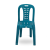 DINING CHAIR DELUXE (SPIRAL) TULIP GREEN 