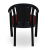 EASY CHAIR BLACK 