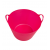 FLEXIBLE BASKET 26 LTR PINK 212C