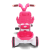 ROCK RIDER WITH BACKREST 3Y - PINK