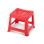 TIMBER STOOL SHORT  RED