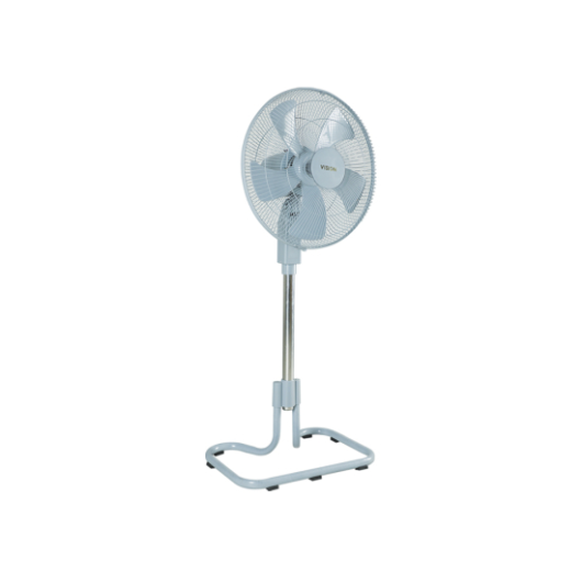 VISION HEAVY STAND FAN-TRENDY-GRAY 5 BLADES-18"