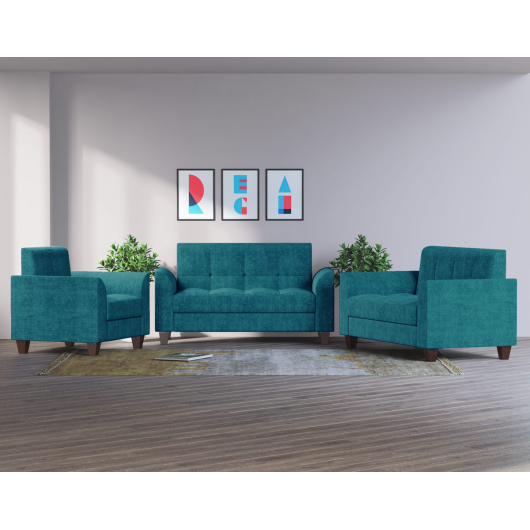 KOMOL Wooden Double Sofa I SDC-363-3-1-20 993231
