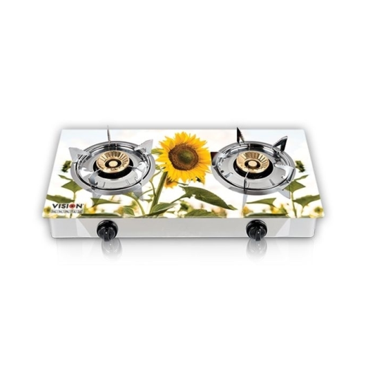 VISION NG Double Glass Gas Stove Sun Fl 3D - 892718