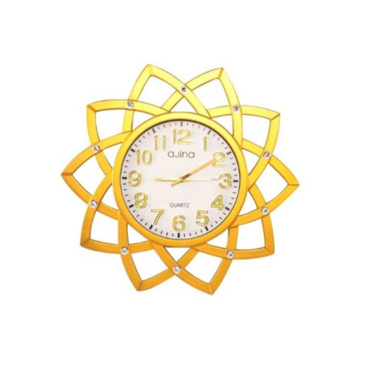 Sunflower Wall Clock-Golden 891213
