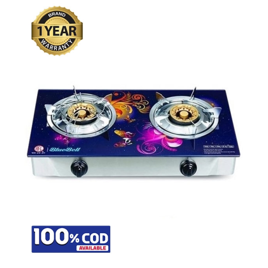 DOUBLE GLASS NG GAS STOVE BLUEBELL