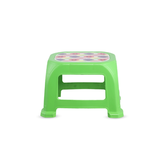 RFL  MEDIUM NET STOOL PRINTED-GREEN 95662