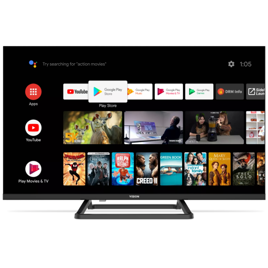 ​Vision 32" LED TV E30 Android Smart Infinity