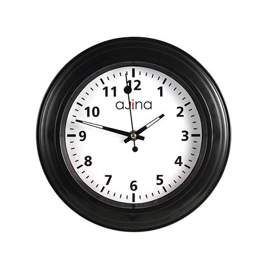 RFL  OLIVER WALL CLOCK BLACK