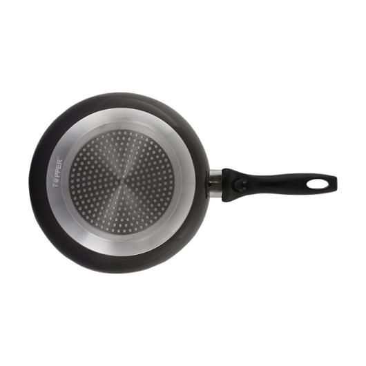 TOPPER NONSTICK GLAMOUR FRY PAN WITH LID ASH 22 CM