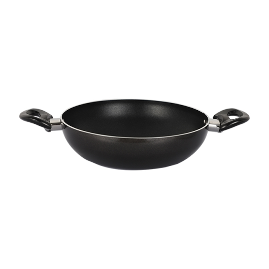TOPPER NONSTICK GLAMOUR DEEP FRY PAN WITH LID (BLACK) 26 CM