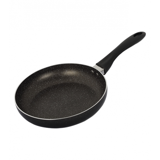 TOPPER NONSTICK CLASSIC FRY PAN WITH LID (SPATTER GREY) 24 CM