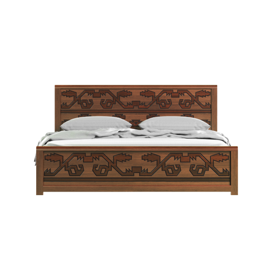 Jamdani Wooden King bed I BDH-362-3-1-20 992943