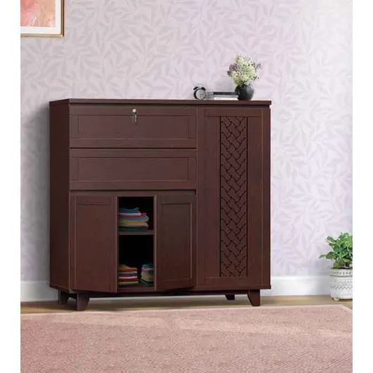 Regal Olivia Wooden Wardrobe Antique