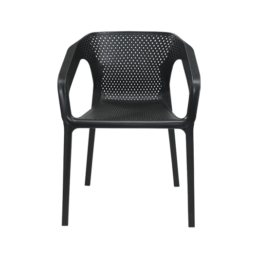 STYLEE CAFE ARM CHAIR BLACK