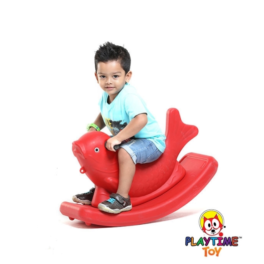 PLAYTIME ROCKER DOLPHY RED