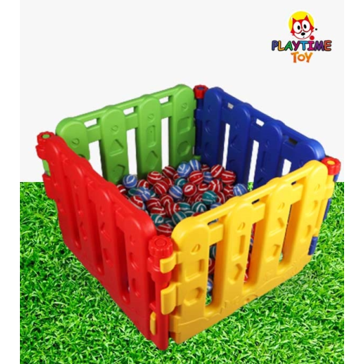 PLAYTIME PLAYPEN SMALL SIZE 31"X22" WITH 50 PCS BALL