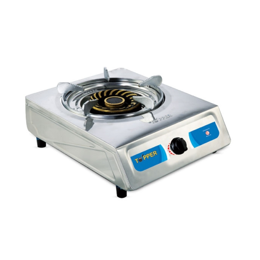 TOPPER SINGLE SS AUTO GAS STOVE NG A-111