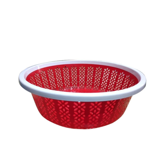 TWO COLOR WASHING NET 37CM RED