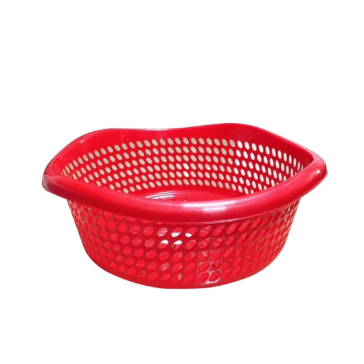 FLOWER WASHING NET 20CM RED