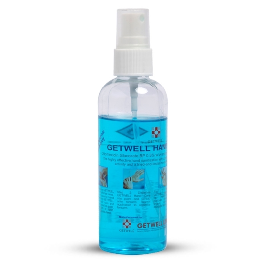 GETWELL HAND CARE 100 ML WITH DISPENSER