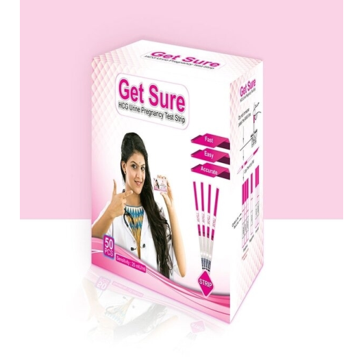 GET SURE HCG PREGNANCY TEST STRIP 1 PCS PACK