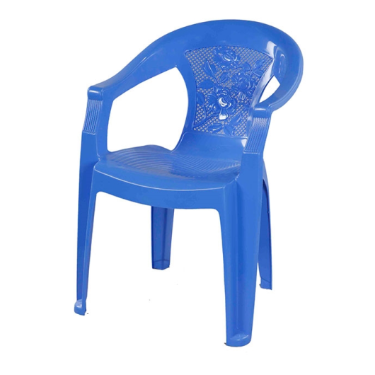 RFL  CHAIR RELAX ARM NET FLOWER SM BLUE