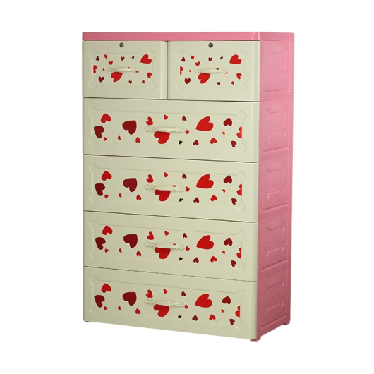 RFL  WARDROBE DOUBLE 5D KD VICTORIA - HEART