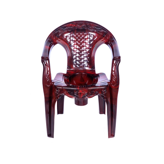 KING COMMODE CHAIR W/O LID  ROSE WOOD