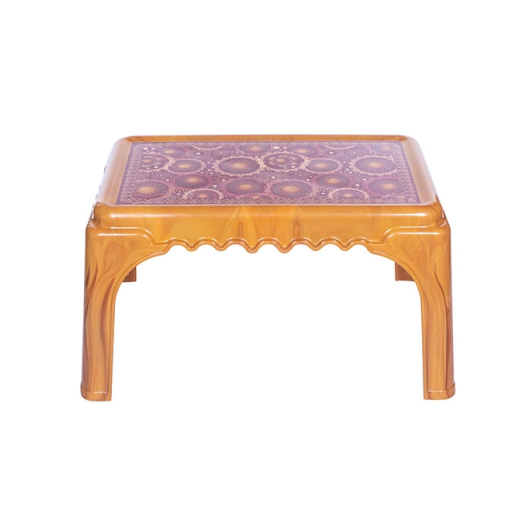CLASSIC CENTER TABLE PRINTED MARBLE SANDALWOOD