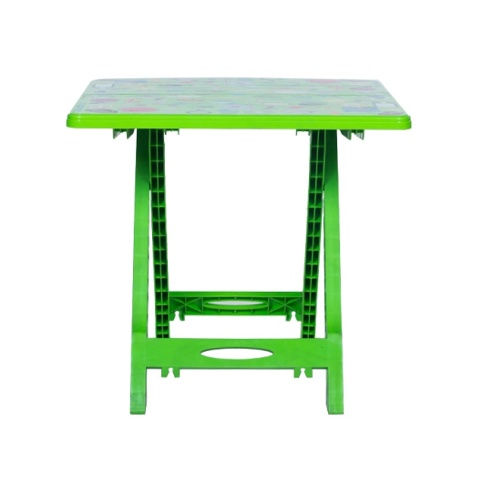 RFL  BABY FOLDING TABLE PRINTED MUSIC PARROT GREEN