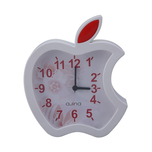 RFL  APPLE TABLE CLOCK RED 95423