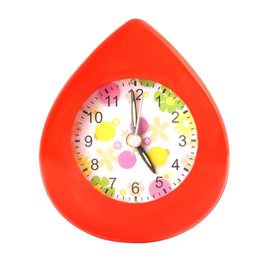 RFL  WATER DROP TABLE CLOCK RED
