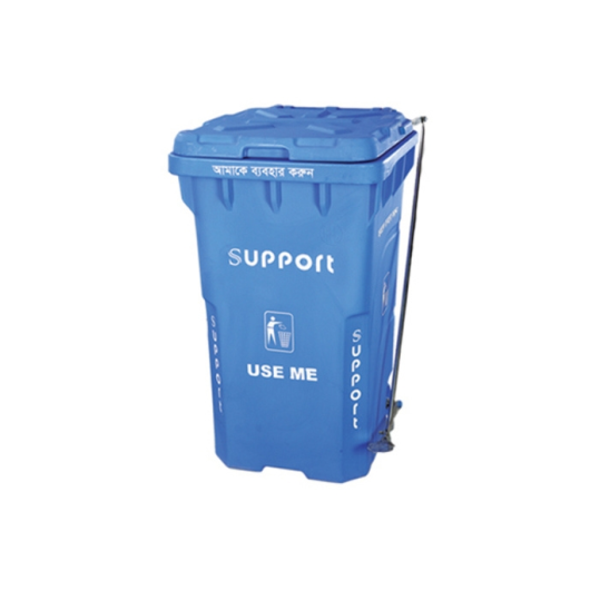 SUPPORT SD06  WHEEL DUSTBIN PADDLE - BLUE 240 LITER 821727