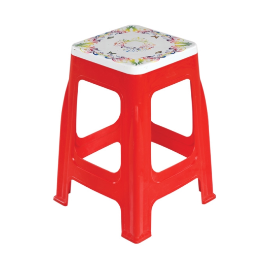 PRIME STOOL HIGH RED