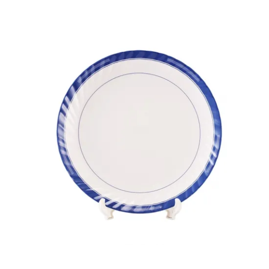 8" CRAZY PLATE-SKY LINE