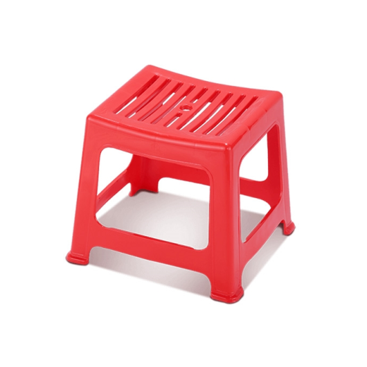 TIMBER STOOL SHORT  RED